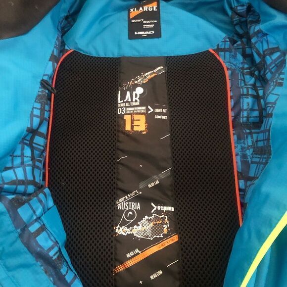 HEAD Lab Series All Terrain Down Puffer Jacket Blue - Picture 5 of 7